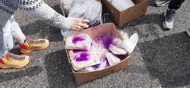 Celníci nechali zlikvidovat stovky kilogramů potravin. Chyběly k nim papíry