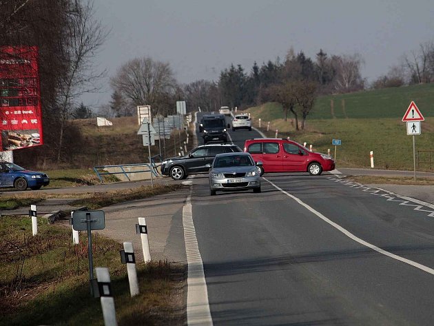 Stavba okružní křižovatky u Struhařova začne na jaře. Potrvá 9 měsíců