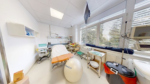 Rekonstrukce porodnice a gynekologie v Benešově za 613 milionů skončí příští rok